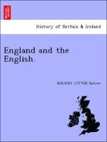 England and the English. - Bulwer, BULWER LYTTON