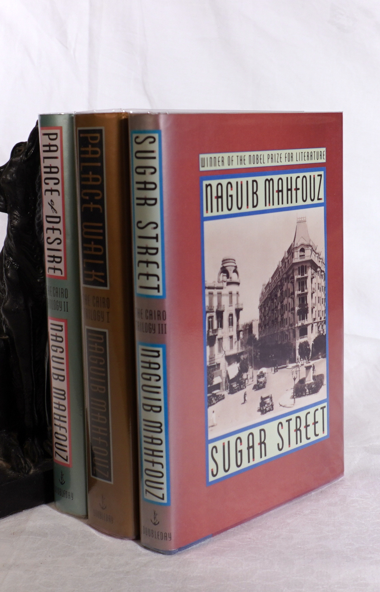PALACE WALK, PALACE OF DESIRE & SUGAR STREET. THE CAIRO TRILOGY MAHFOUZ, Naguib; [ ] [Hardcover]