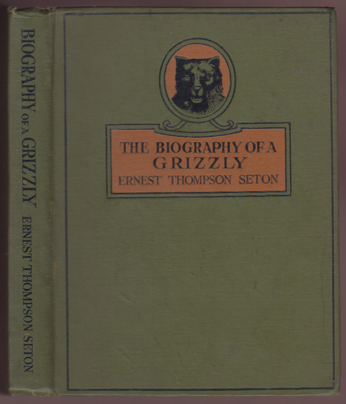 The Biography of a Grizzly Seton, Ernest Thompson [Very Good] [Hardcover]