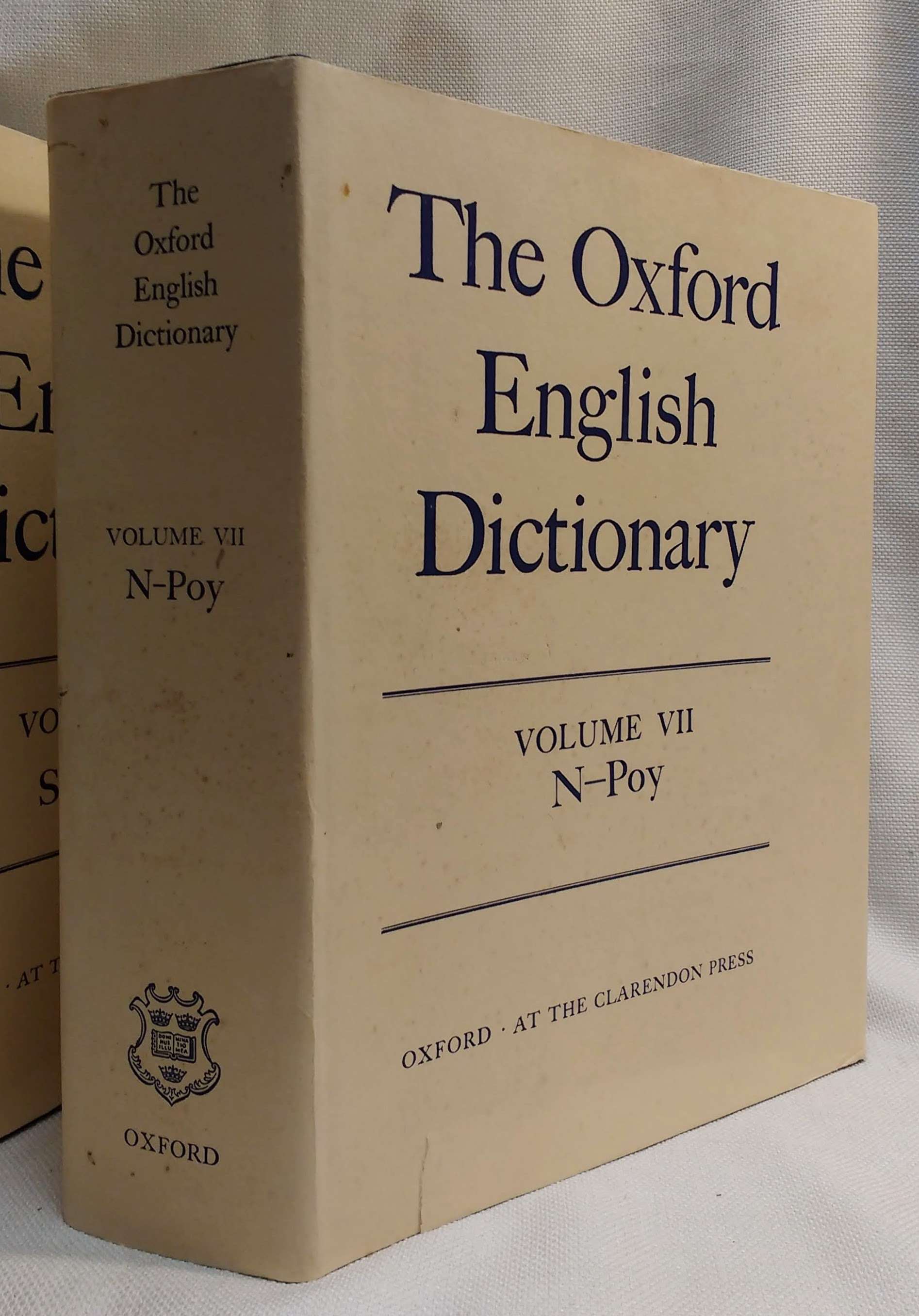 The Oxford English Dictionary In 13 Volumes being A Corrected Re issue 