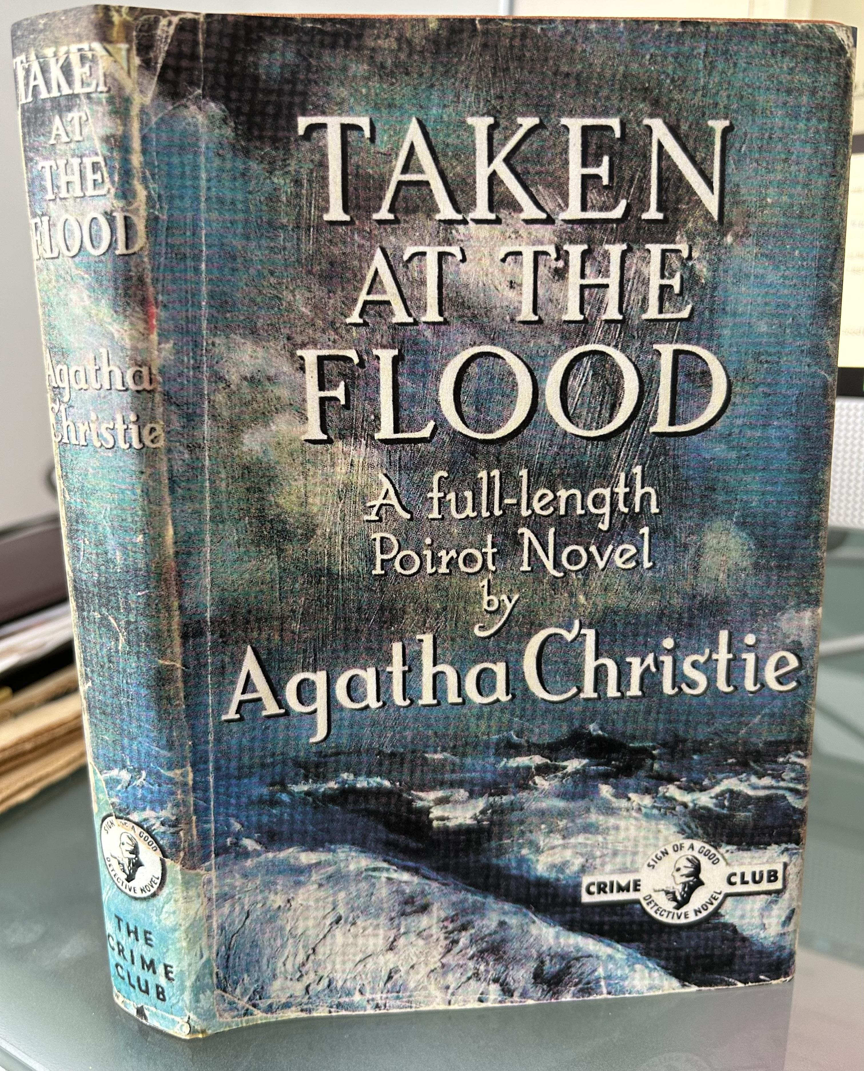 TAKEN AT THE FLOOD. by AGATHA CHRISTIE.: Very Good Hardcover (1948) 1st