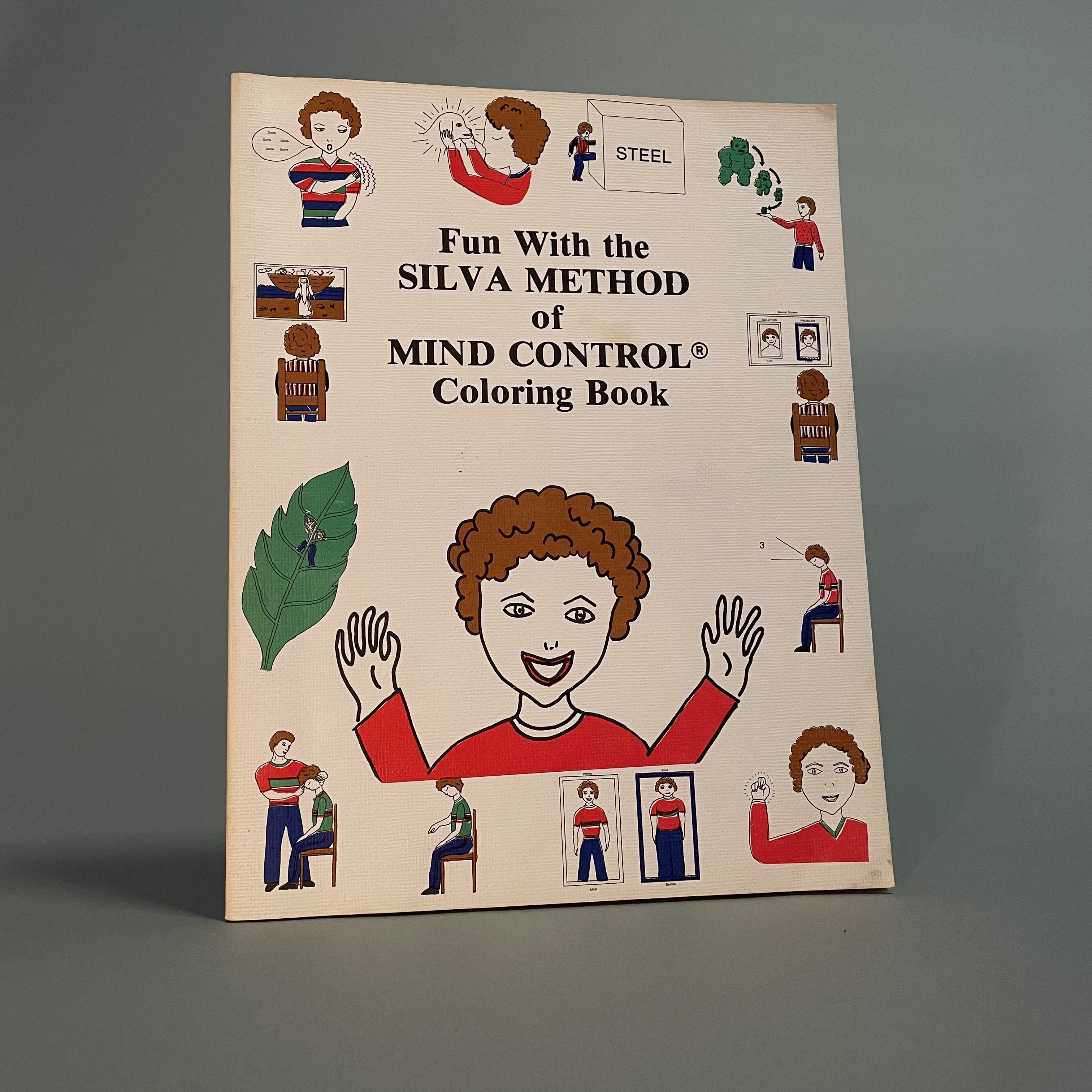 Fun with the SILVA METHOD of MIND CONTROL Coloring Book. [Near Fine] [Softcover]