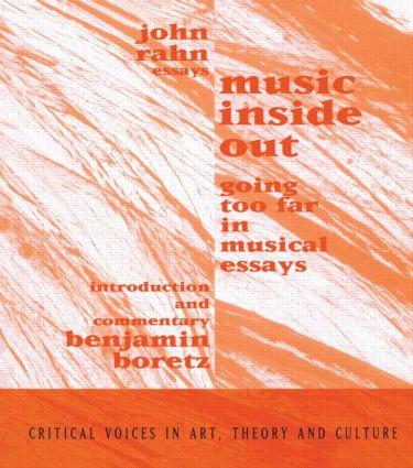 Music Inside Out - John Rahn|Benjamin Boretz