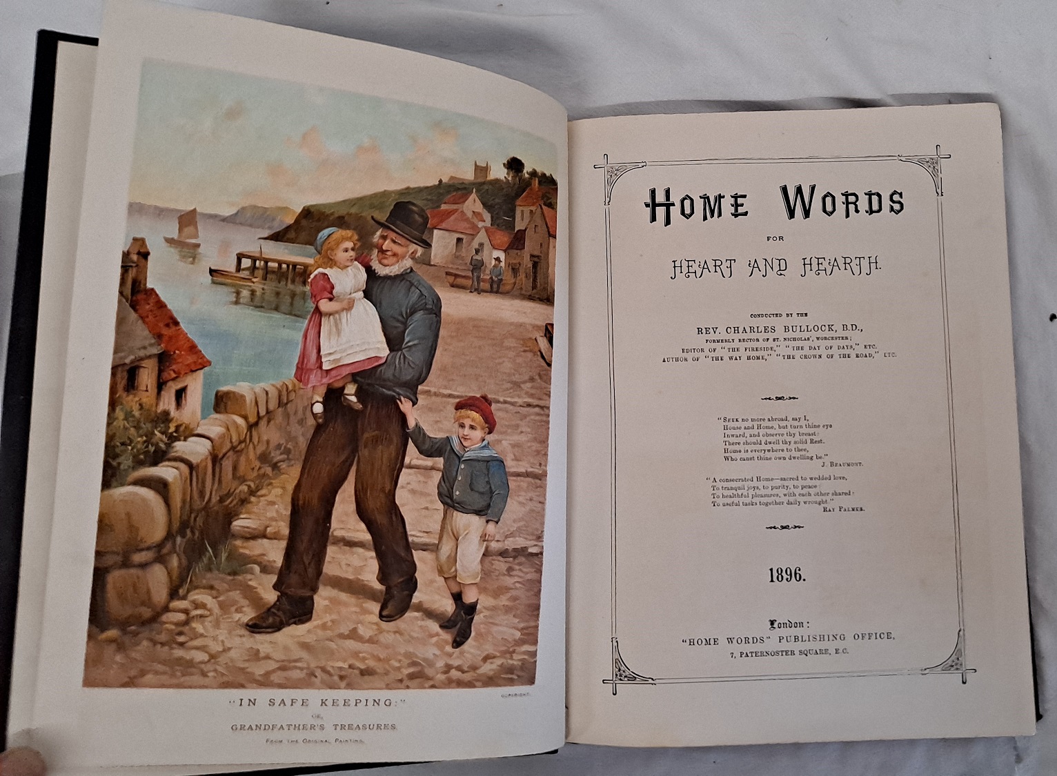 Home Words for Heart and Hearth incorporated with Parochial Information