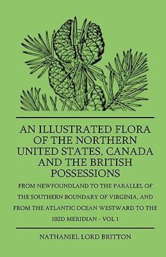 An Illustrated Flora Of The Northern United States, Canada And The British Possessions - From Newfoundland To The Parallel Of The Southern Boundary Of . Ocean Westward To The 102D Meridian - Vol 1 [Hardcover ] - Britton, Nathaniel Lord