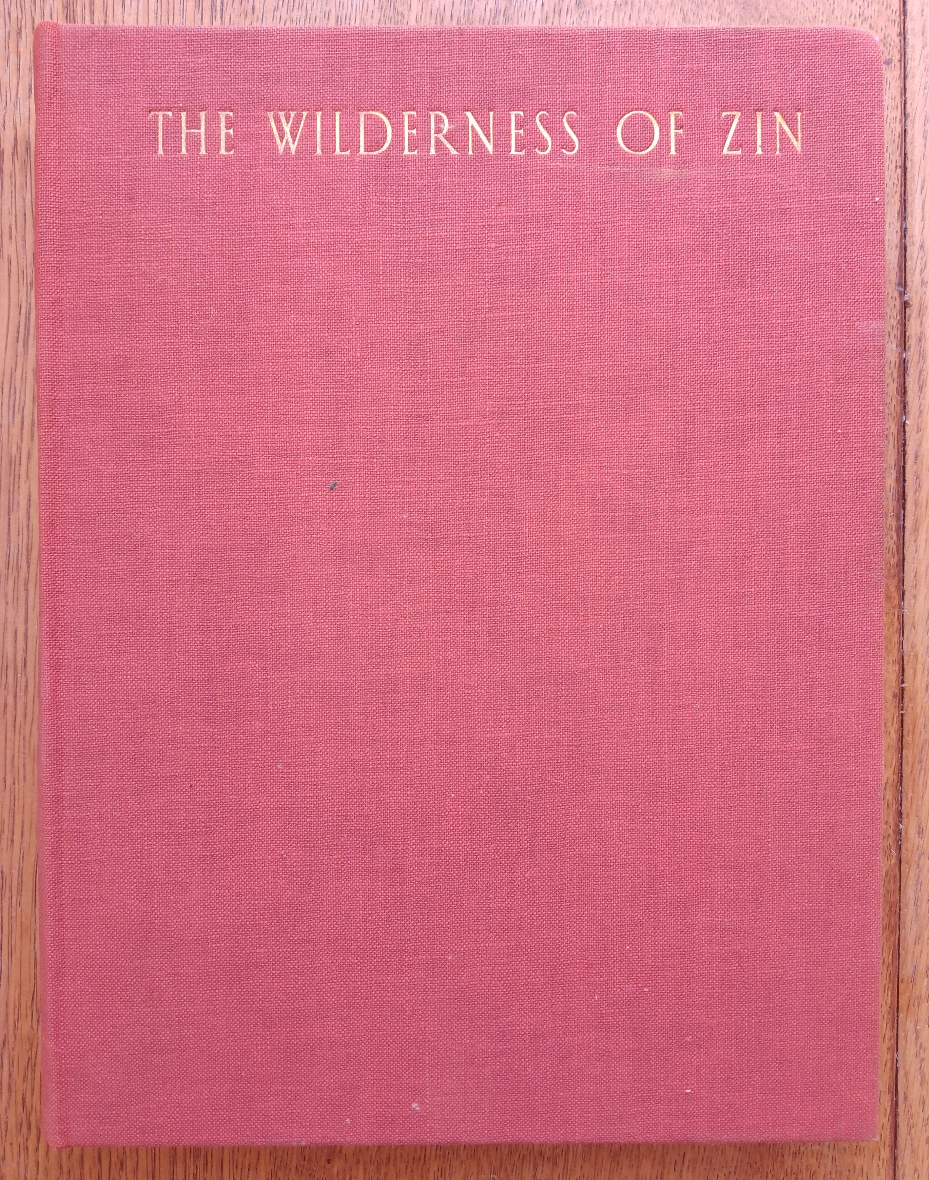 The Wilderness of Zin - C Leonard Woolley and T E Lawrence