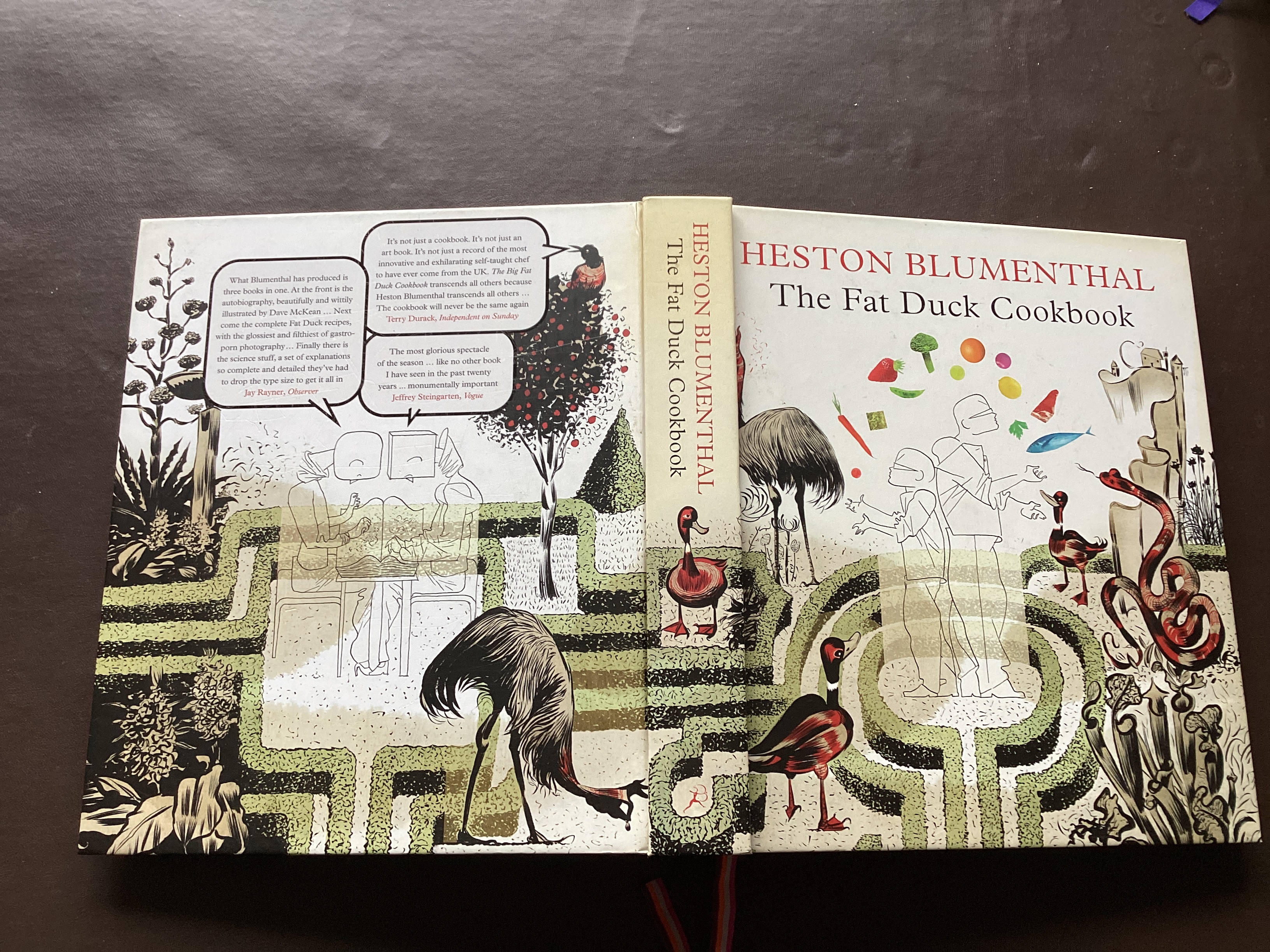 The Fat Duck Cookbook by Heston Blumenthal: Near Fine