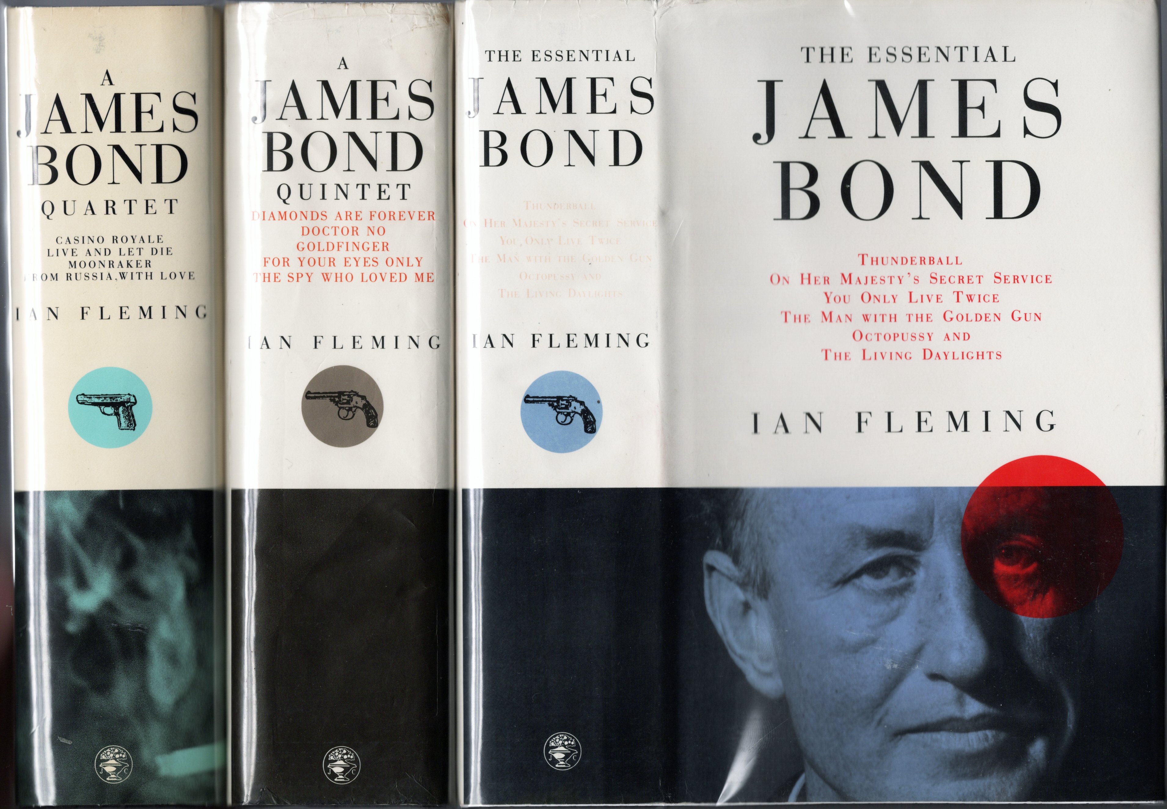 COMPLETE SET ALL 14 IAN FLEMING JAMES BOND HARDCOVERS PUBLISHED BY THE ...