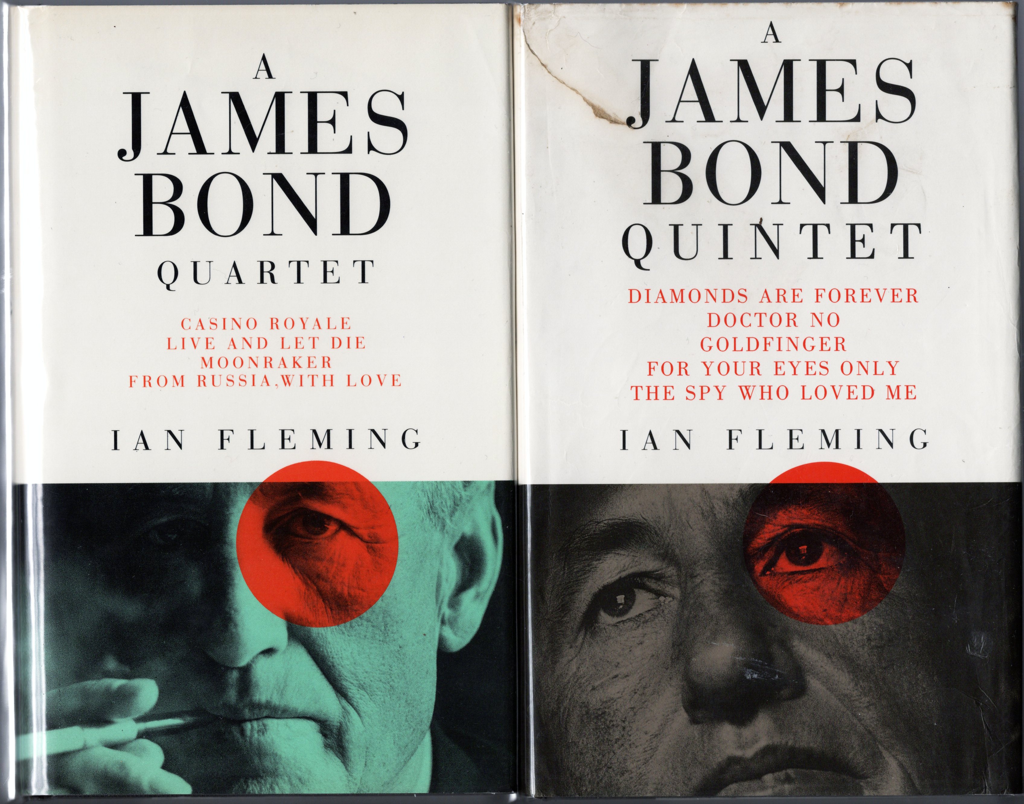 COMPLETE SET ALL 14 IAN FLEMING JAMES BOND HARDCOVERS PUBLISHED BY THE