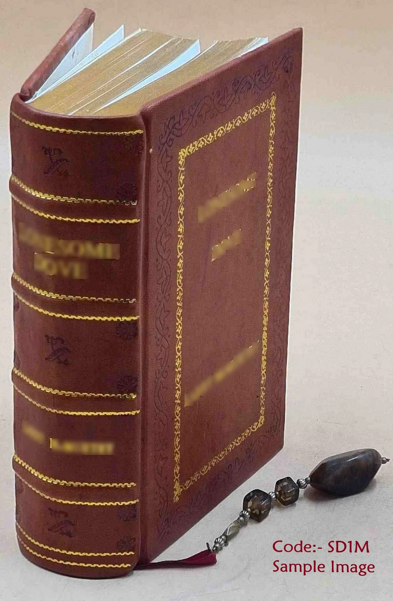 Morals and dogma of the Ancient and Accepted Scottish Rite of Freemasonry : prepared for the Supreme Council of the Thirty-third Degree, for the Southern Jurisdiction of the United States / and published by its authority. 1906 [Premium Leather Bound] - Pike, Albert, .