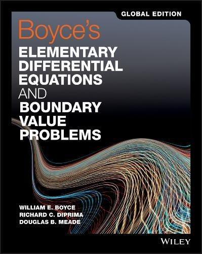 Boyce's Elementary Differential Equations and Boundary Value Problems - Boyce, William E.