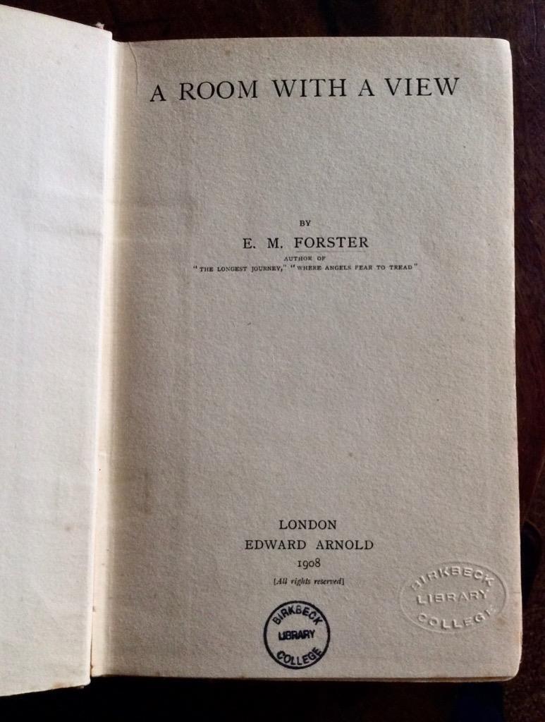 E. M. Forster Brasil: Mais de A Room with a View (1973)