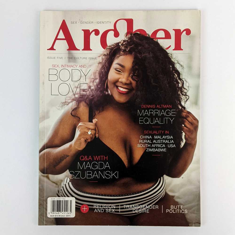 Archer Magazine 5 The Culture Issue by Amy Middleton 2016 First Edition. Magazine Periodical Book Merchant Jenkins ANZAAB ILAB