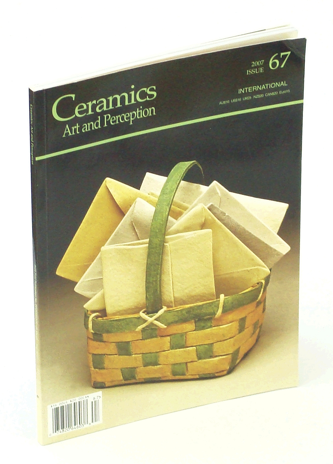 Ceramics, Art and Perception, Issue 67, 2007: Sylvia Hyman - Fooling The  Eye by Demay, Susan; Rosenberg, Rikke; de Vegh, Suzanne; Smith, Deborah;  Stellaccio, Anthony; Sherlock, Diana; Burisch, Nicole; McElroy, Gil; Naylor,