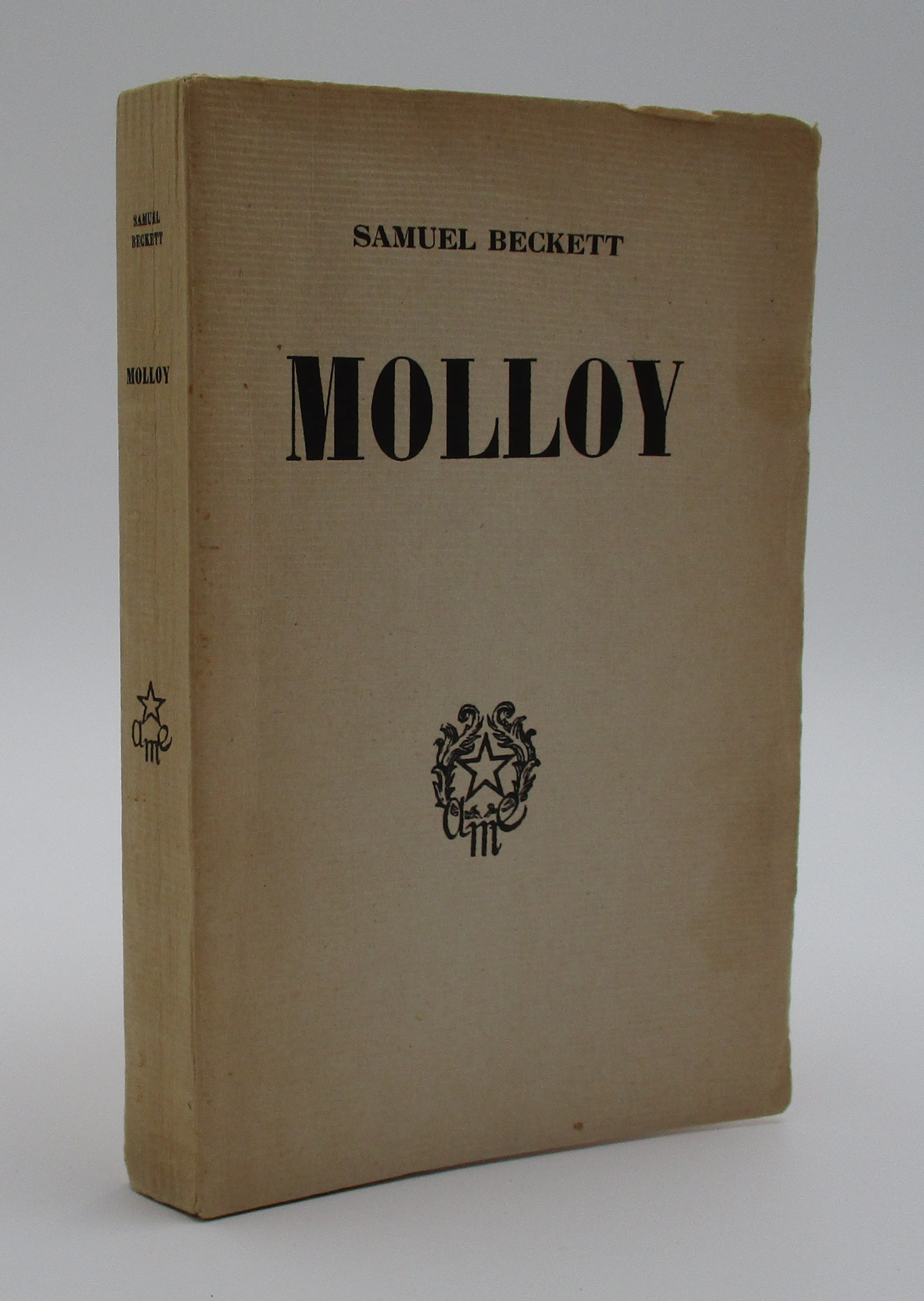 Molloy by Samuel Beckett: Soft cover (1951) 1st Edition Molloy by Samuel Beckett: Soft cover (1951) 1st Edition