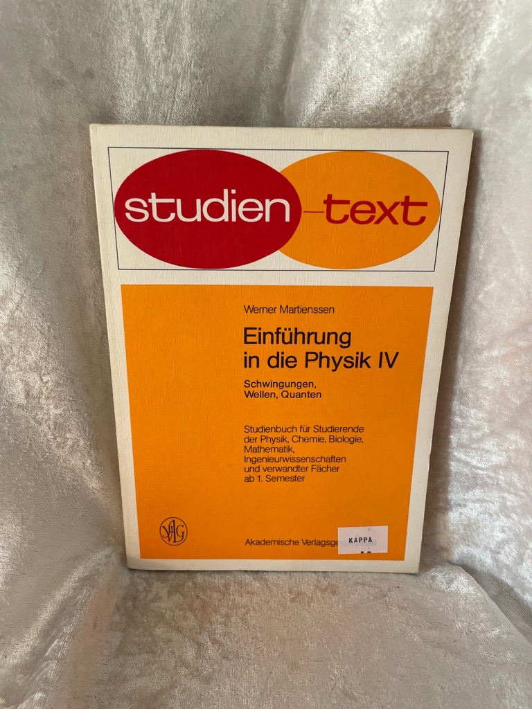 Theoretische Physik. Eine Einführung in die mathematische Naturbeschreibung: Thermodynamik und Statistik Thermodynamik und Statistik - Martienssen, Werner und Rainer J Jelitto