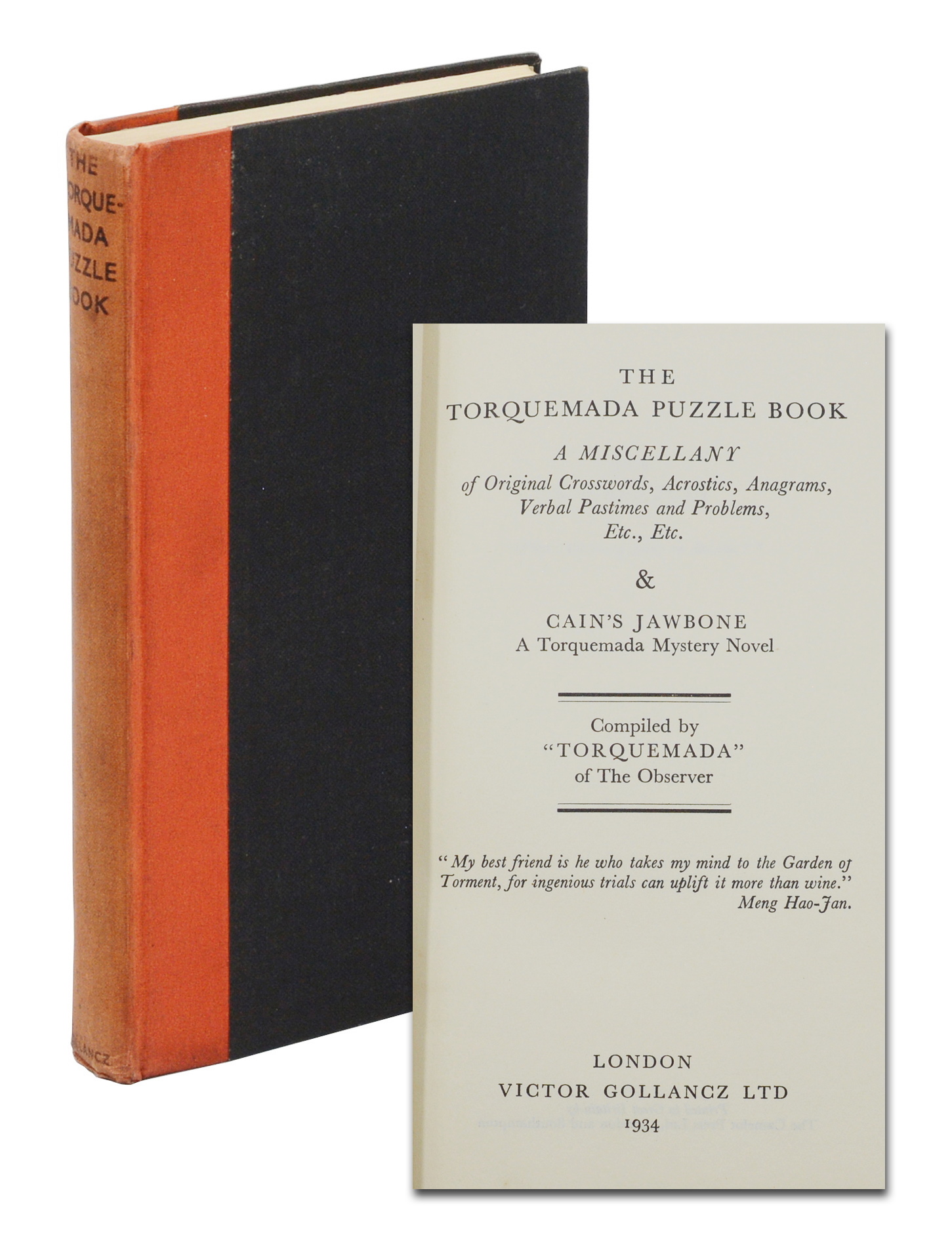 The Torquemada Puzzle Book A Miscellany of Crosswords, Acrostics