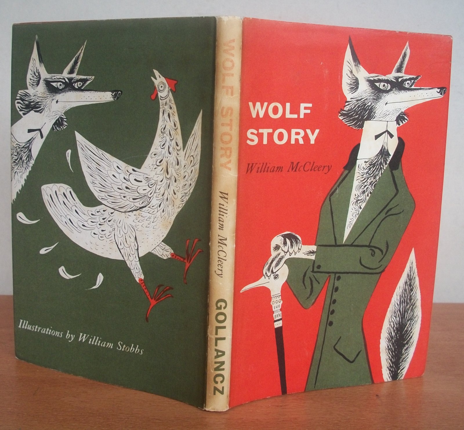 [First Edition] WOLF STORY. STOBBS, William. Story by William McCleery. [Used - Fine] [Hardcover]