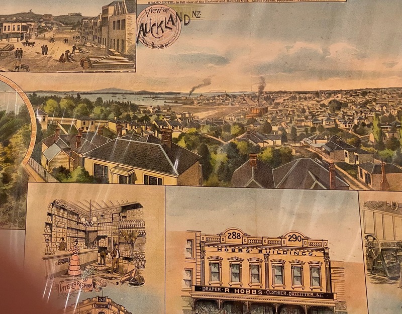 Advertising Poster, View of Auckland from Ponsonby New Zealand Herald and Auckland Weekly News [Assez bon]