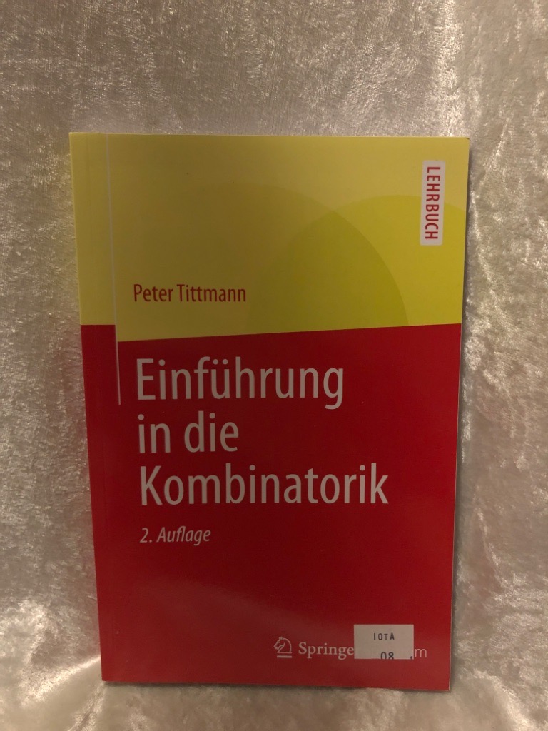 Einführung in die Kombinatorik (German Edition) - Tittmann, Peter