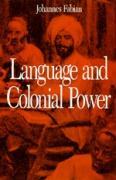 Language Colonial Power - Fabian, Johannes