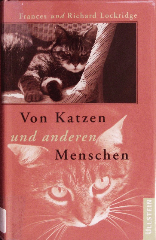 Von Katzen und anderen Menschen. - F. R., Lockridge