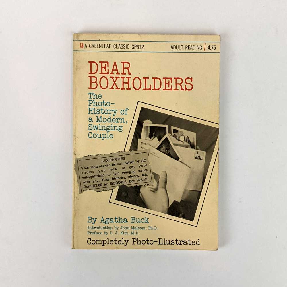 Dear Boxholders The Photo-History of a Modern, Swinging Couple by Agatha Buck Good Softcover (1972) First Edition pic photo