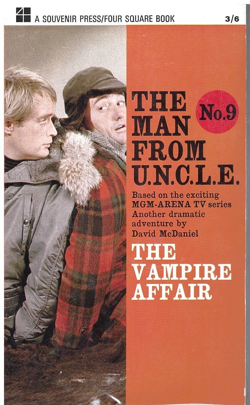 The Man From Uncle No 9 The Vampire Affair by McDaniel, David: vg