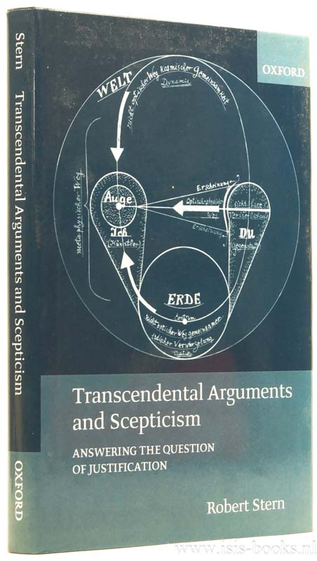 Transcendental arguments and scepticism. Answering the question of justification. - STERN, R.