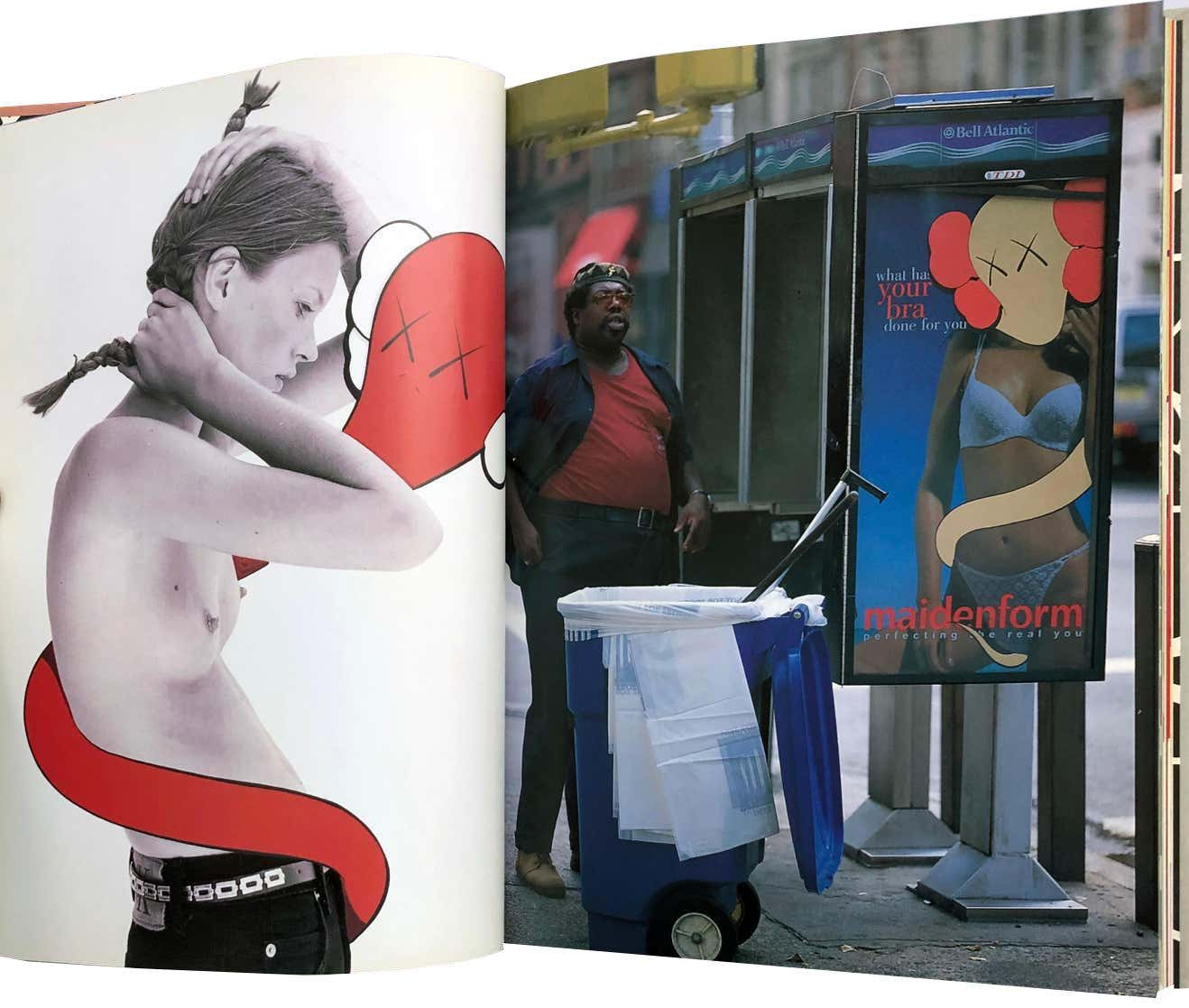 kaws One Art Work Photo Book Hardcover Japan Bape Tokyo 2001
