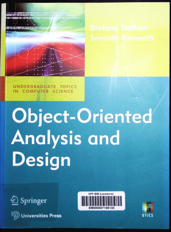 Object-Oriented Analysis and Design. - Ramnath, Sarnath; Dathan, Brahma