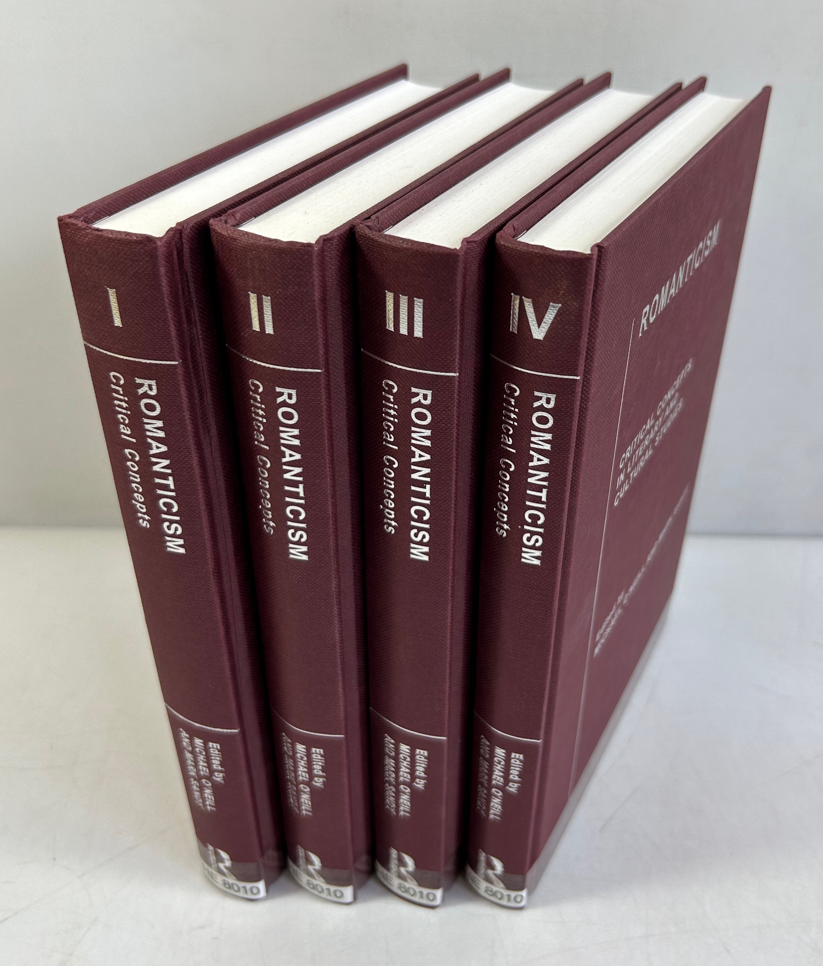 Romanticism : Critical Concepts in Literary and Cultural Studies. Vol. I bis IV. - O'Neill, Michael (Ed.) and Mark (Ed.) Sandy