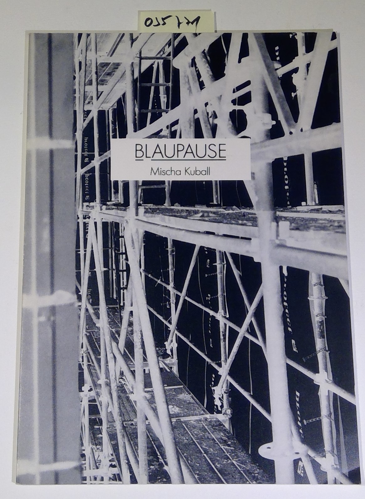 Mischa Kuball: Blaupause. Katalog zur Ausstellung 13.5.-26.5.1991, Städtisches Museum Mülheim an der Ruhr - Kuball, Mischa / Stempel, Karin