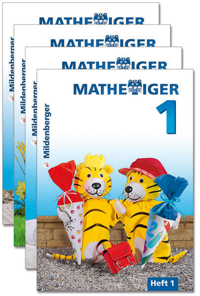 Mathetiger 1 Jahreszeiten-Hefte, Klasse 1: 4 Hefte - Laubis, Thomas, Thomas Laubis Matthias Heidenreich u. a.