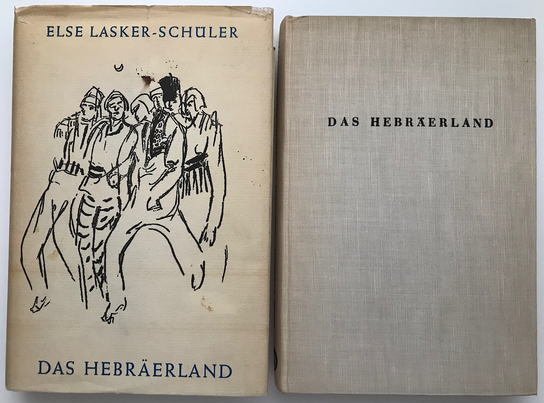 Das Hebräerland von Else Lasker-Schüler, - Lasker-Schüler, Else,