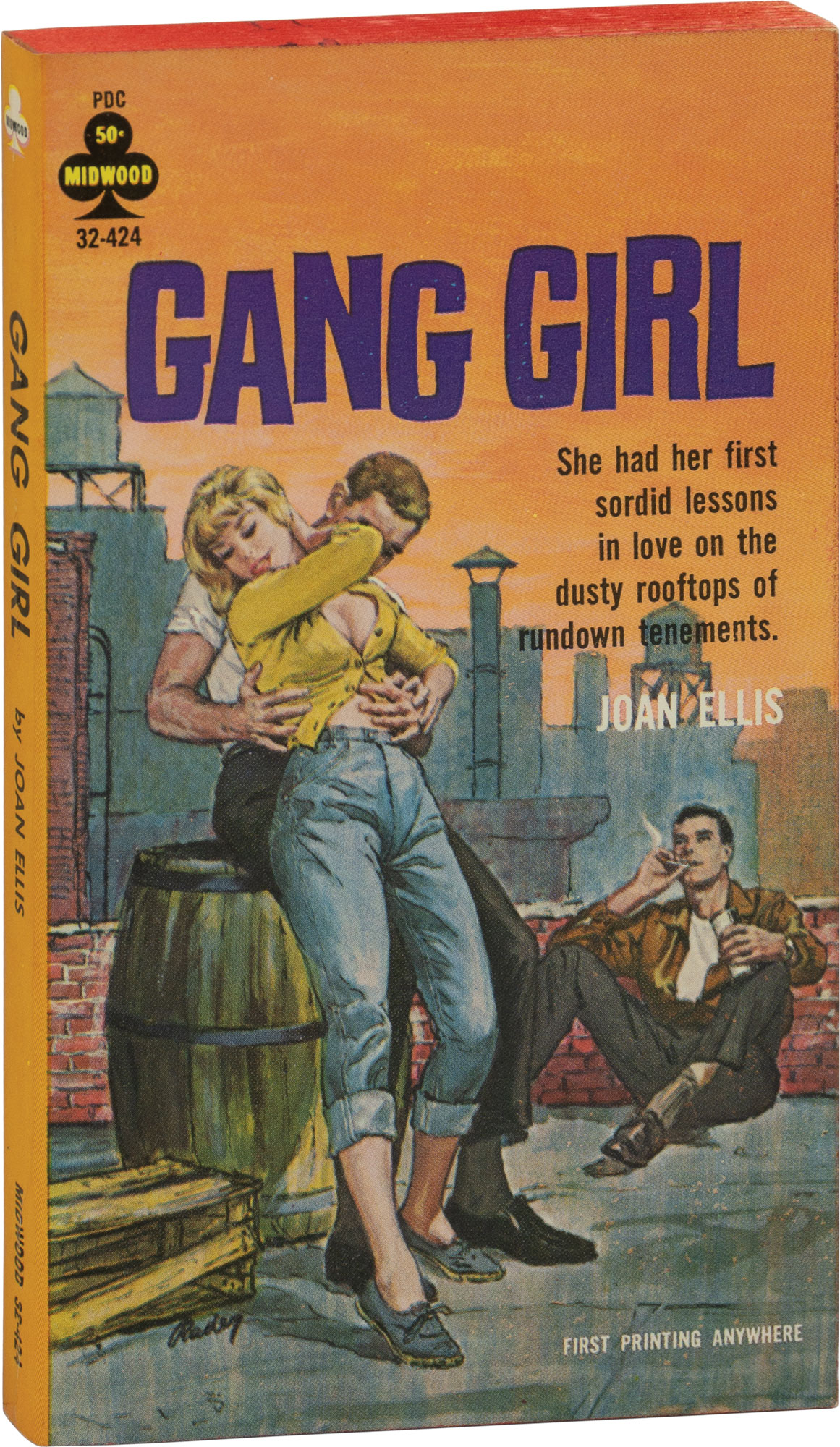 Gang Girl First Edition By Joan Ellis Author Paul Rader Cover Art