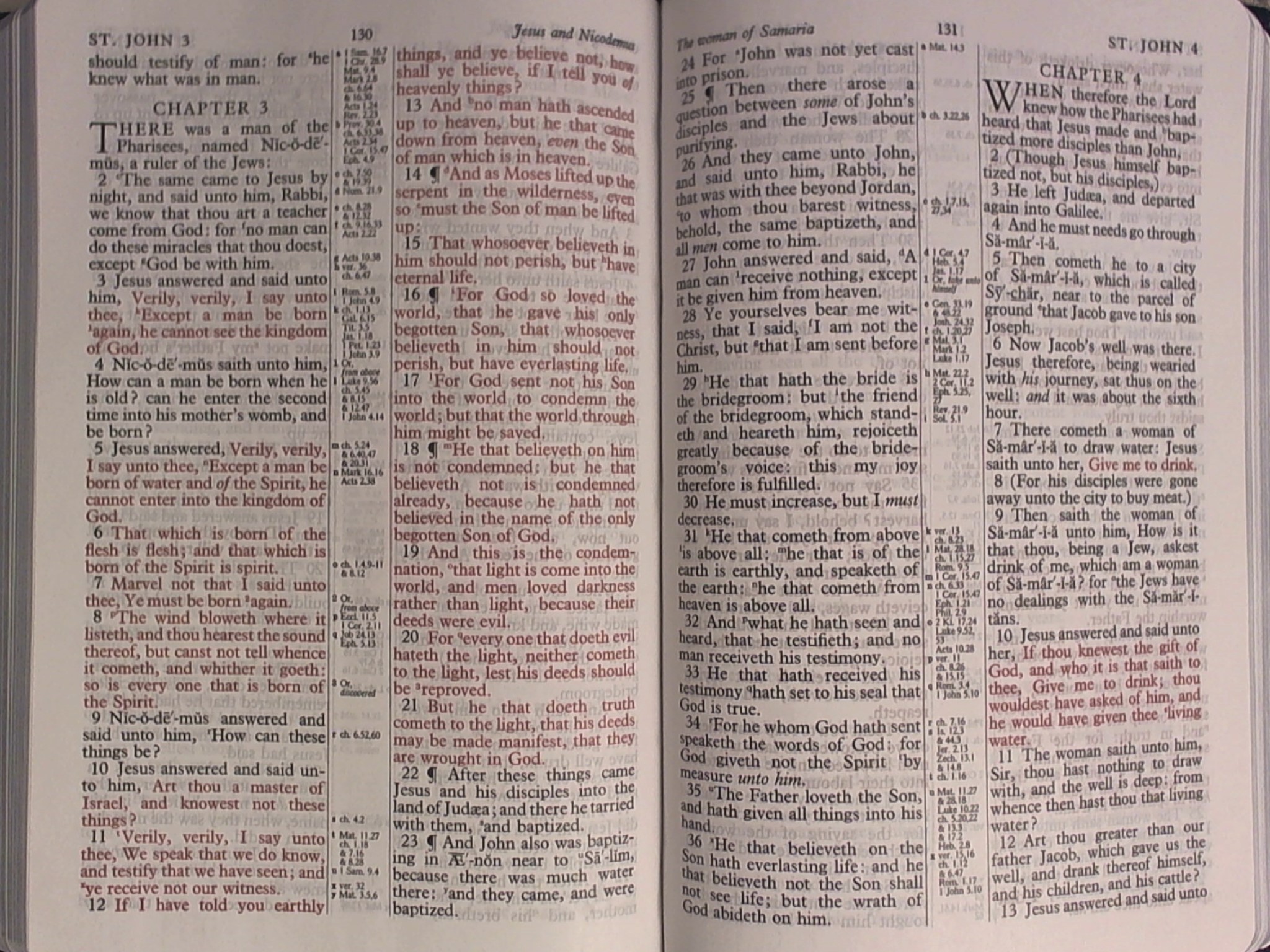 Holy Bible (KJV) Copeland Reference Edition [Leather Bound