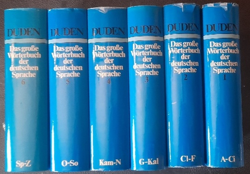 Duden. Das grosse Wörterbuch der deutschen Sprache in sechs Bänden - Dosdrowski, Günther