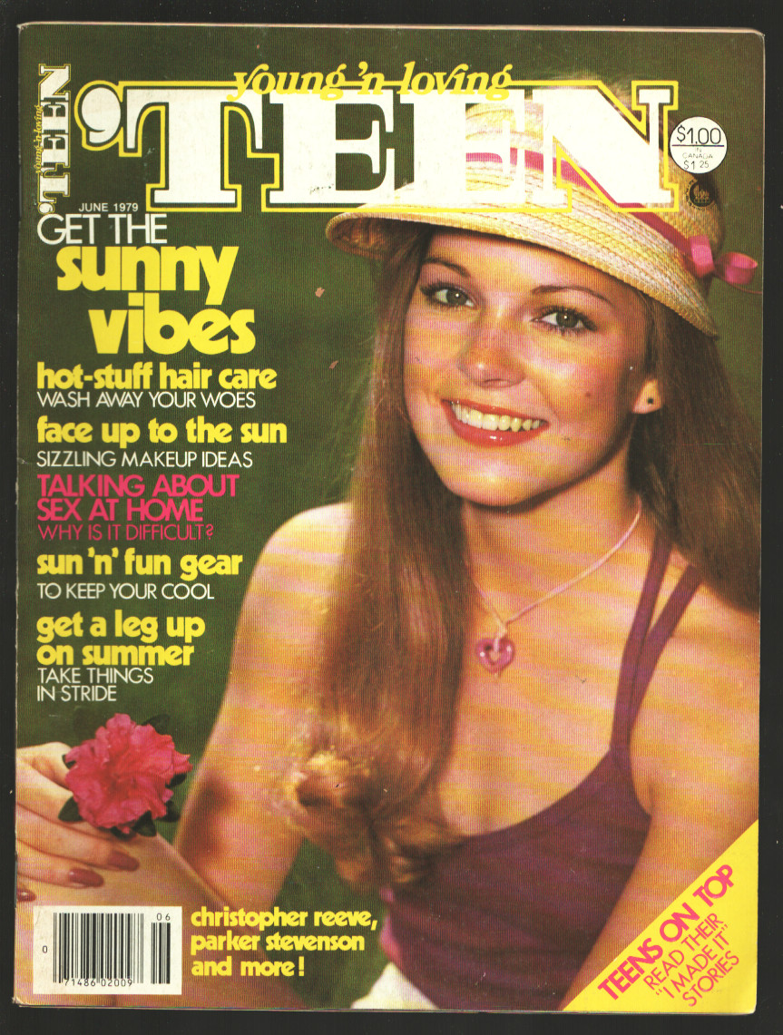 Teen 5/1979--Cindy Adlesh cover photo-Superman Christopher Reeve-Mary Crosby-Hollywood-fashions-hair styles-VF (1979) Magazineandnbsp;/andnbsp;Periodical DTA Collectibles