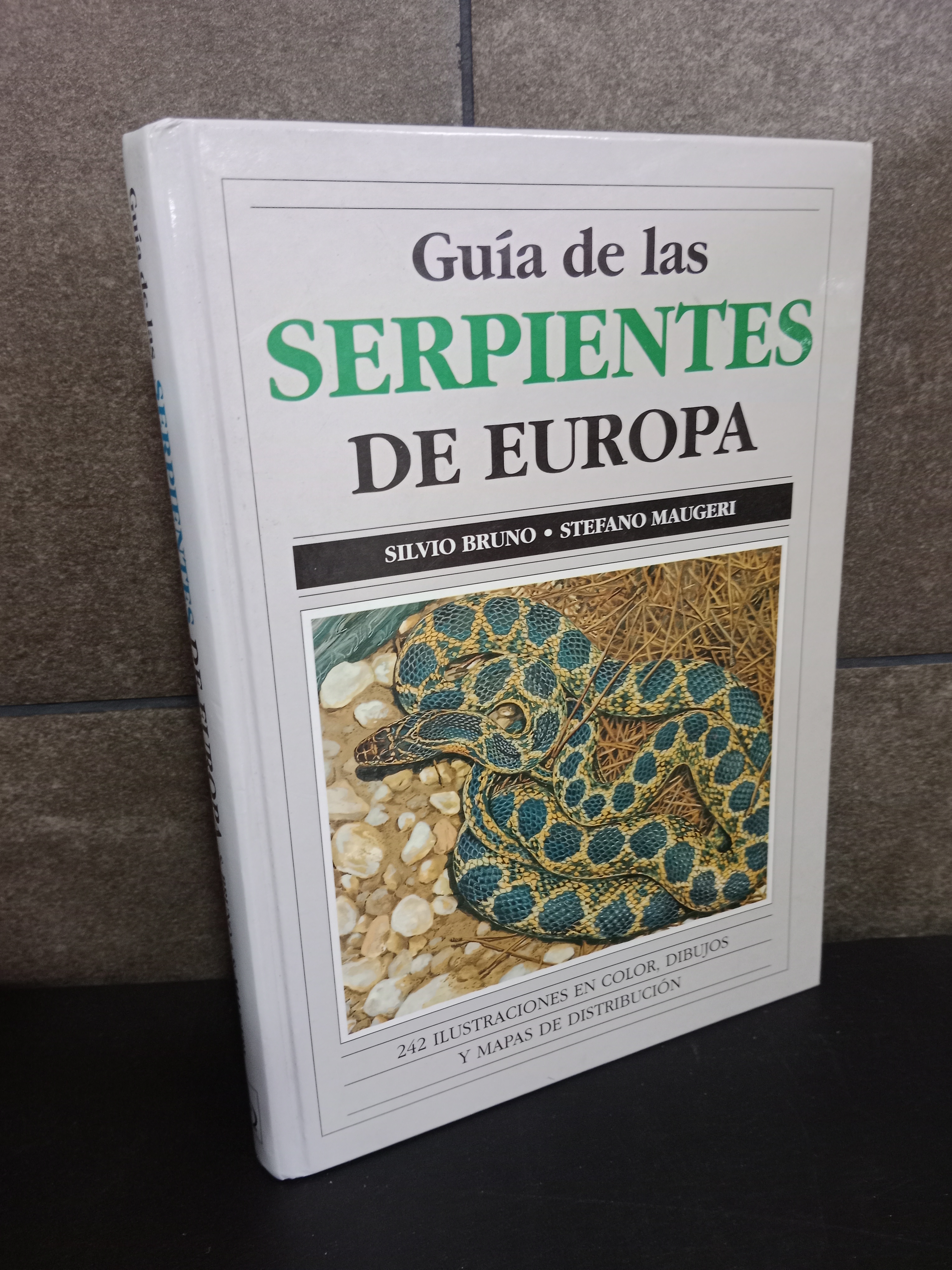 SILVIO BRUNO, STEFANO MAUGERI. GUIA DE LAS SERPIENTES DE EUROPA (GUIAS DEL NATURALISTA-REPTILES -ANFIBIOS-TERRARIOS) (Spanish Edition) - BRUNO,SILVIO Y MAUGERI,STEFANO