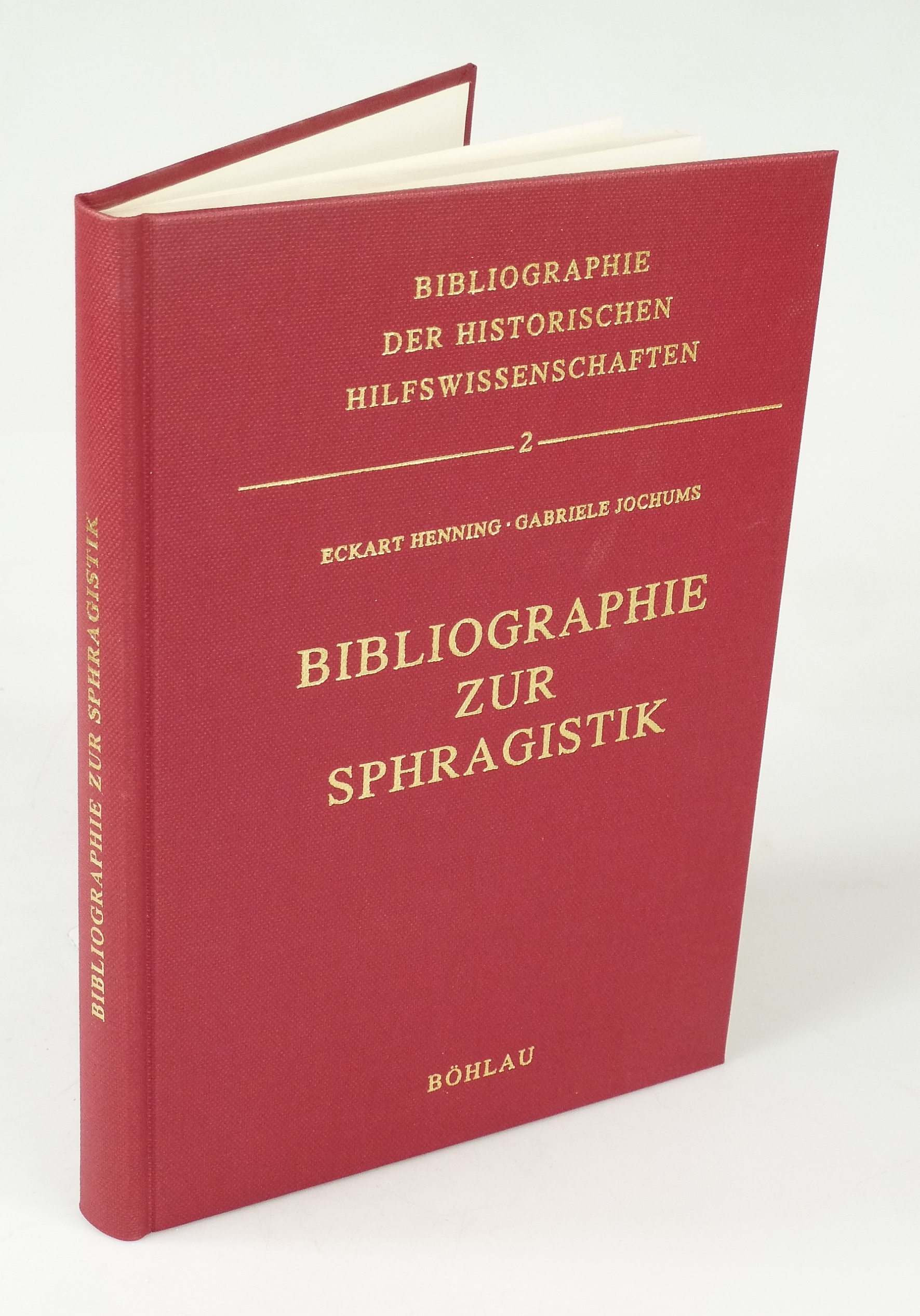 Bibliographie zur Sphragistik. - HENNING, ECKART U. GABRIELE JOCHUMS.