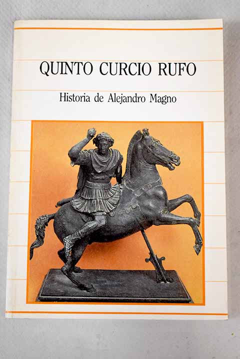 Historia de Alejandro Magno - Curcio Rufo, Quinto