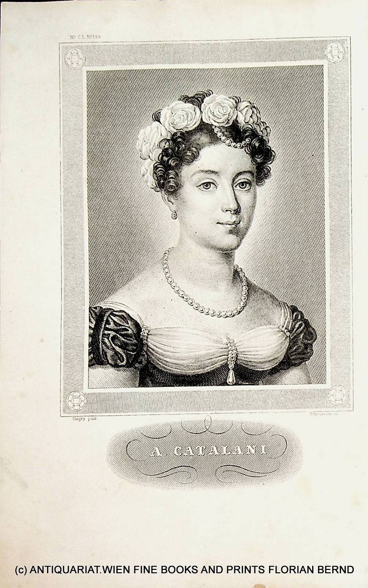 CATALANI, Angelica Catalani (1780-1849), italienische