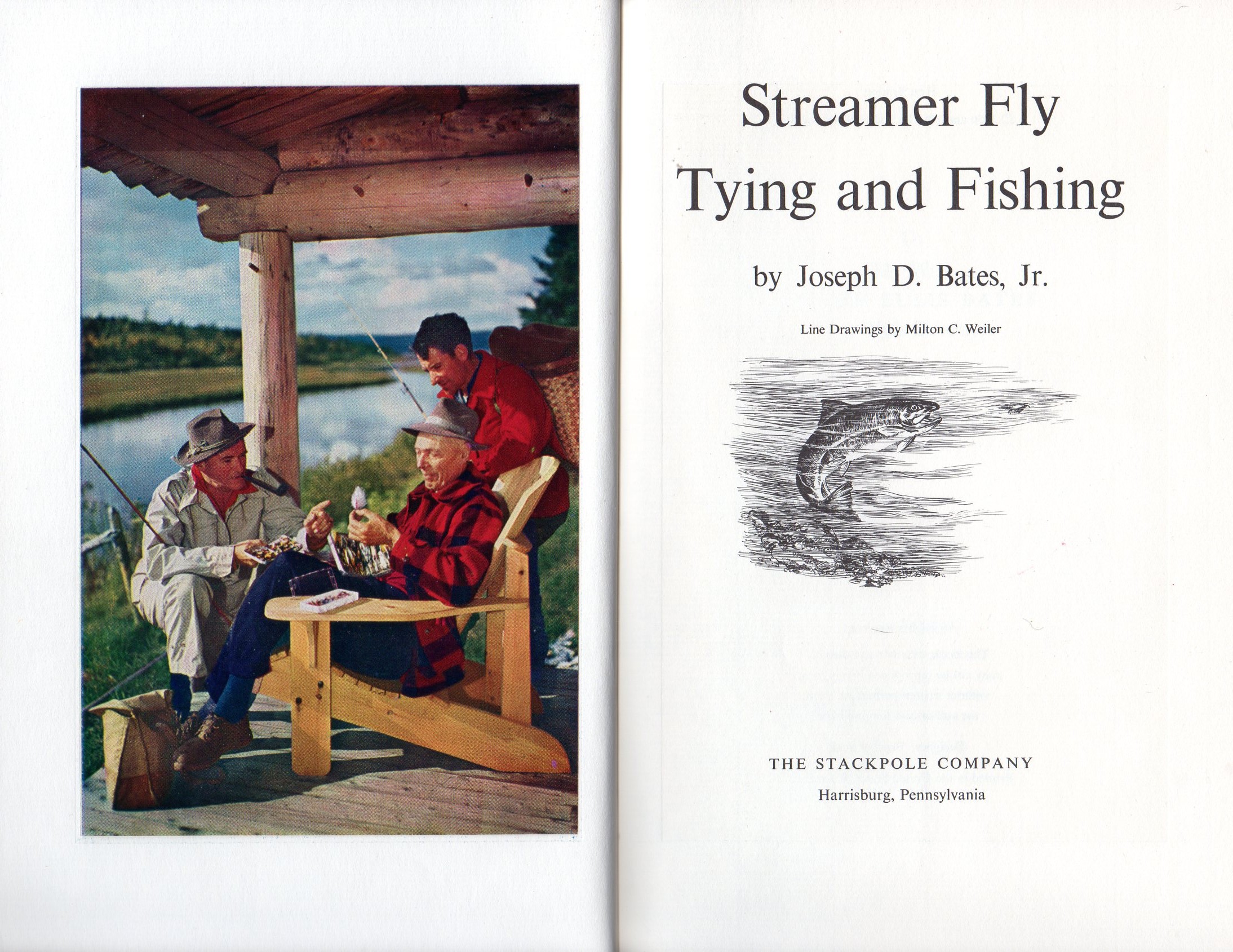Streamer Fly Tying and Fishing (LIMITED EDITION) by Bates, Joseph: Near  Fine Hardcover (1966) 1st Edition