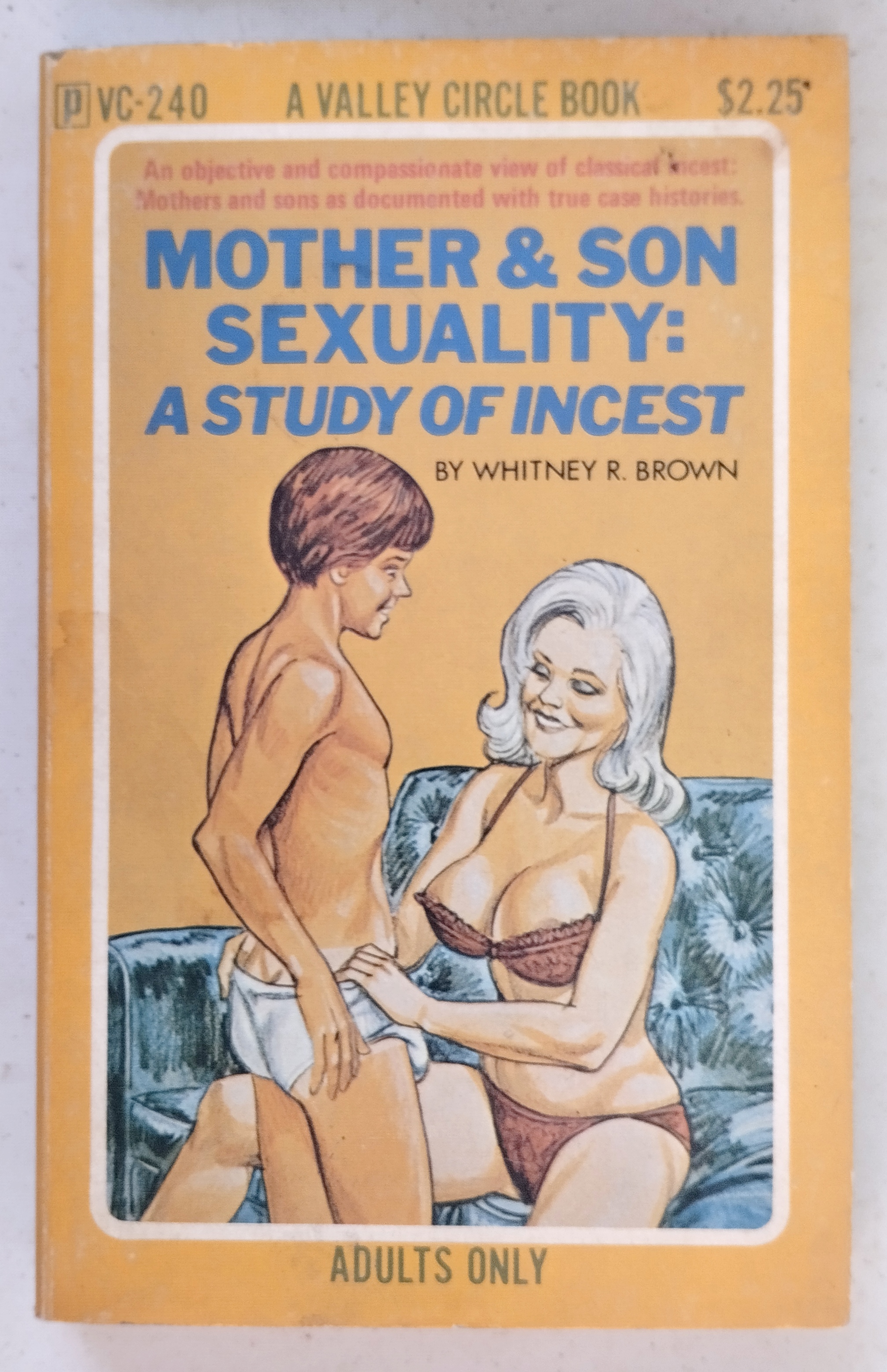  incest MOTHER & SON SEXUALITY: A STUDY OF INCEST. by BROWN, WHITNEY R.: Bien  Encuadernación de tapa blanda (1974) | LIBRERIA CLIO