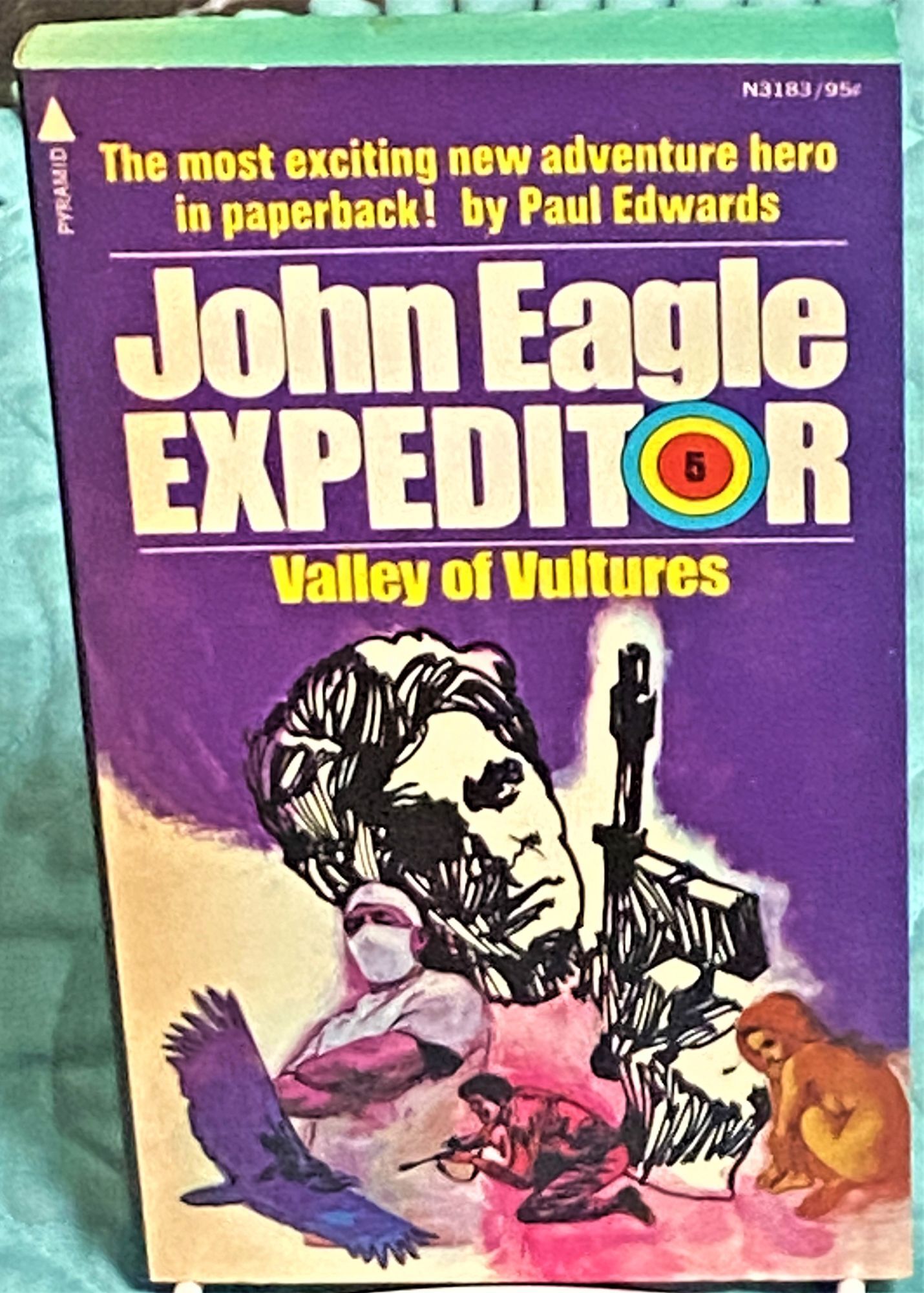 John Eagle, Expeditor 5, Valley of Vultures by Paul Edwards (1973