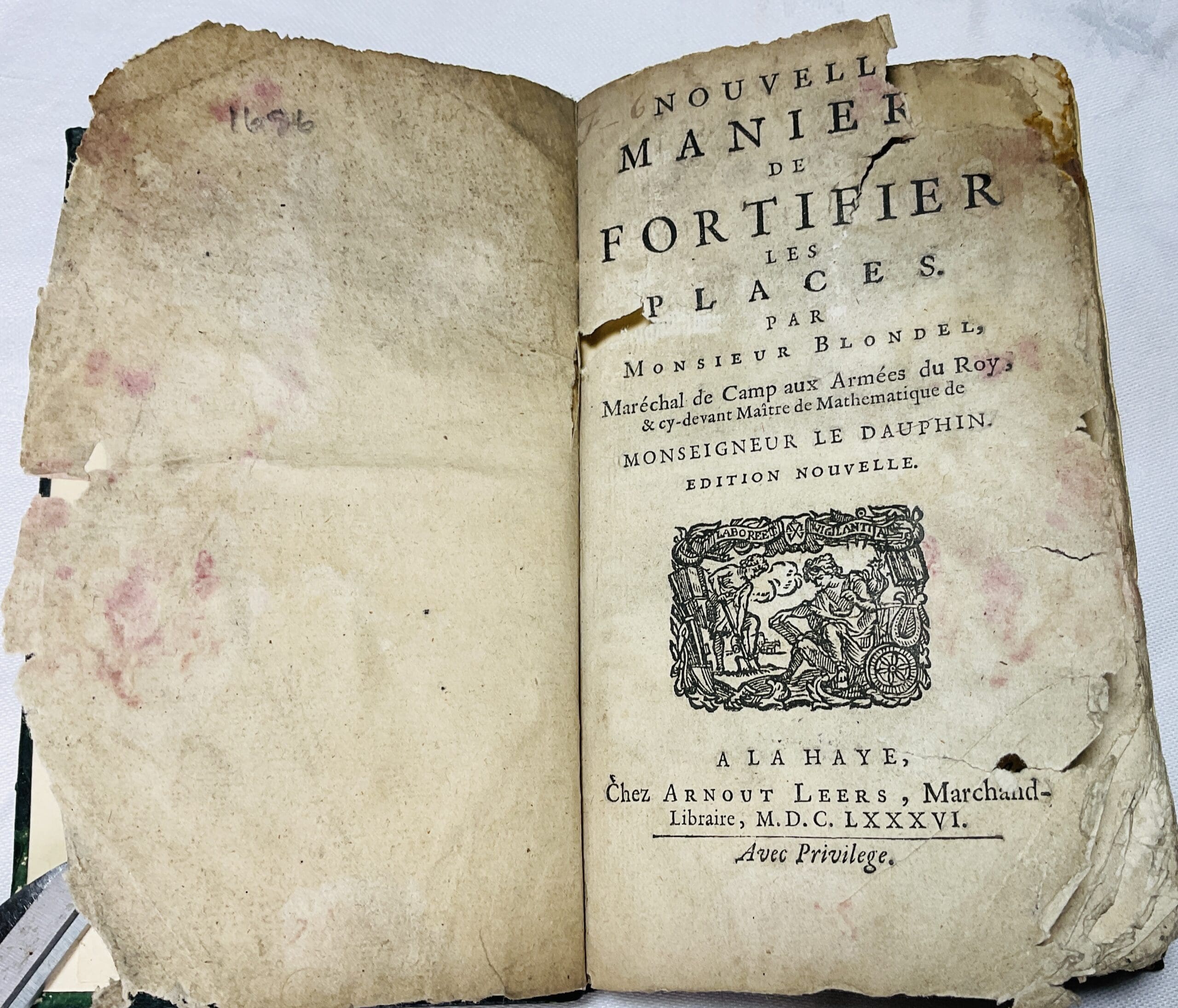 Nouvelle Maniere de Fortifier Les Places [Nouvelle Edition] by BLONDEL ...