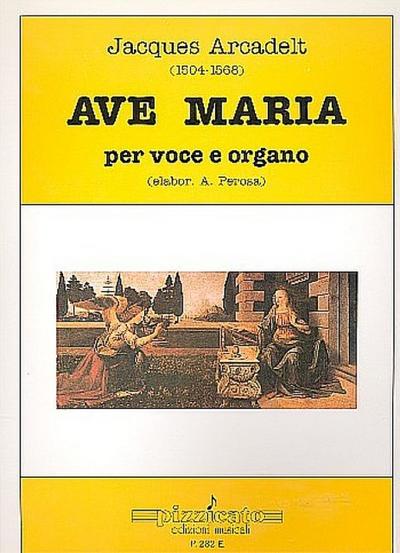 Ave Mariafür Gesang und Orgel - Jacques Arcadelt