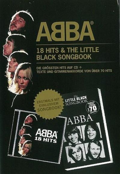 ABBA: 18 Hits & The Little Black Songbook (Book/CD)Lyrics & Chords : Artist Songbook - Abba (Artist)