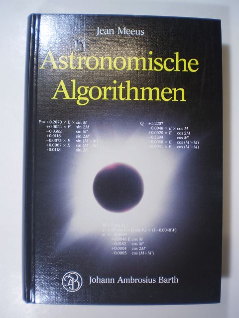 Astronomische Algorithmen - Meeus, Jean